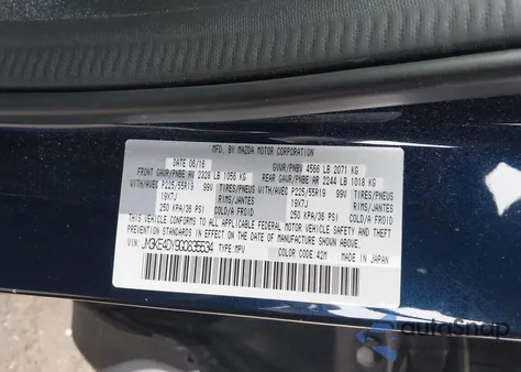 2016 Mazda Cx-5 Grand Touring z USA, uszkodzony, nr VIN JM3KE4DY9G0835534